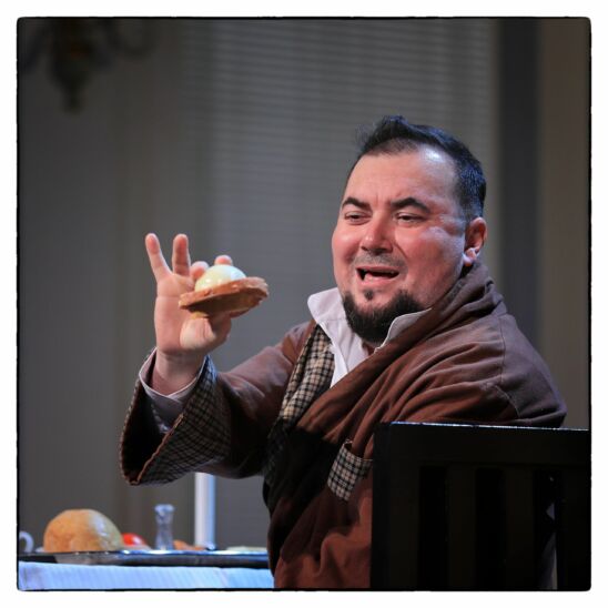 Sarkadi Kiss János Buborékok előadásfotó