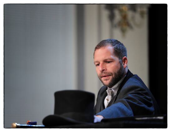 Fándly Csaba Buborékok előadásfotó