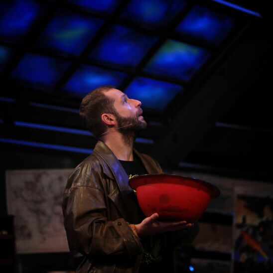 Fándly Csaba A padlás előadásfotó