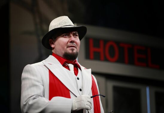 Sarkadi Kiss János Sugar előadásfotó