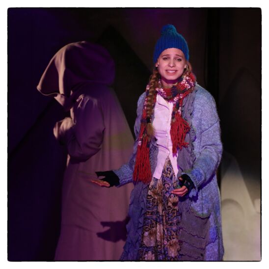 Mikecz Estilla Hókirálynő előadásfotó