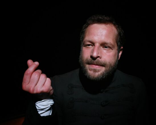 Fándly Csaba Variációk egy rablásra előadásfotó