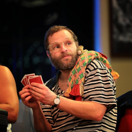 Fándly Csaba Furcsa pár előadásfotó