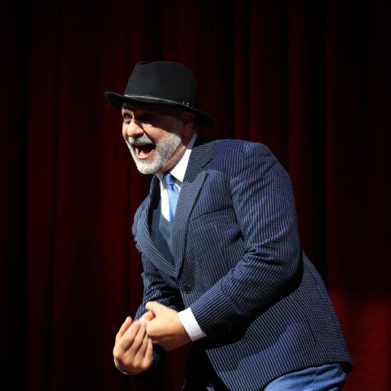 Nyári Oszkár Furcsa pár előadásfotó