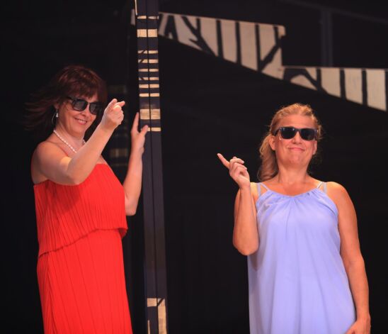 Német Mónika A Riviéra vadorzói előadásfotó