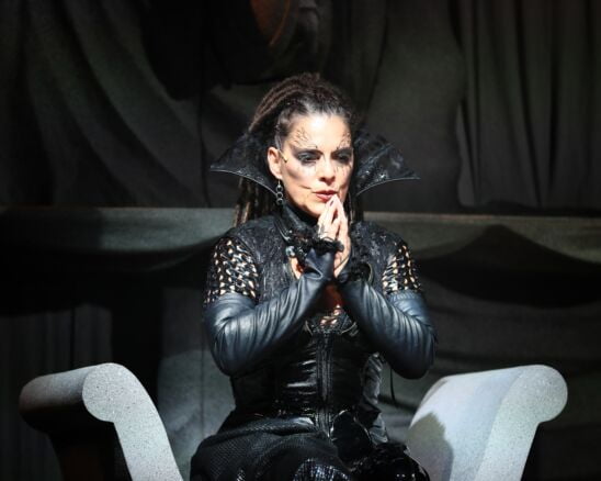 Varga Zsuzsa Bánk bán előadásfotó