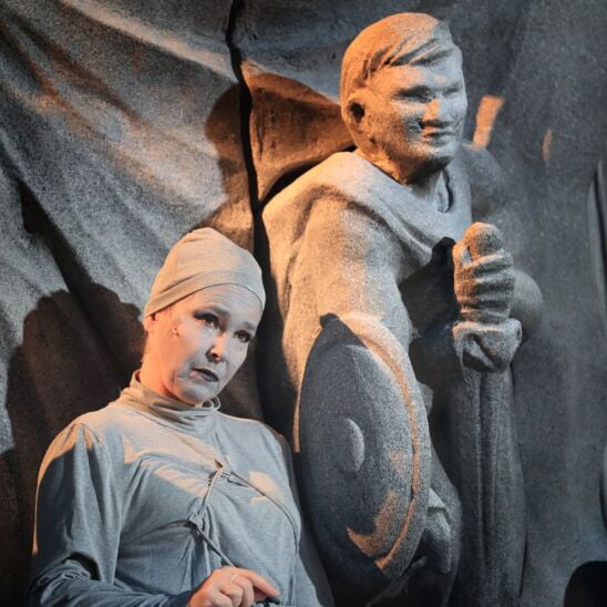 Német Mónika Bánk bán előadásfotó