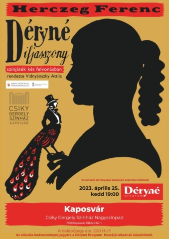Déryné Ifjasszony plakát