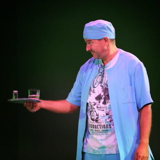 Szvath Tamás A képzelt beteg előadásfotó