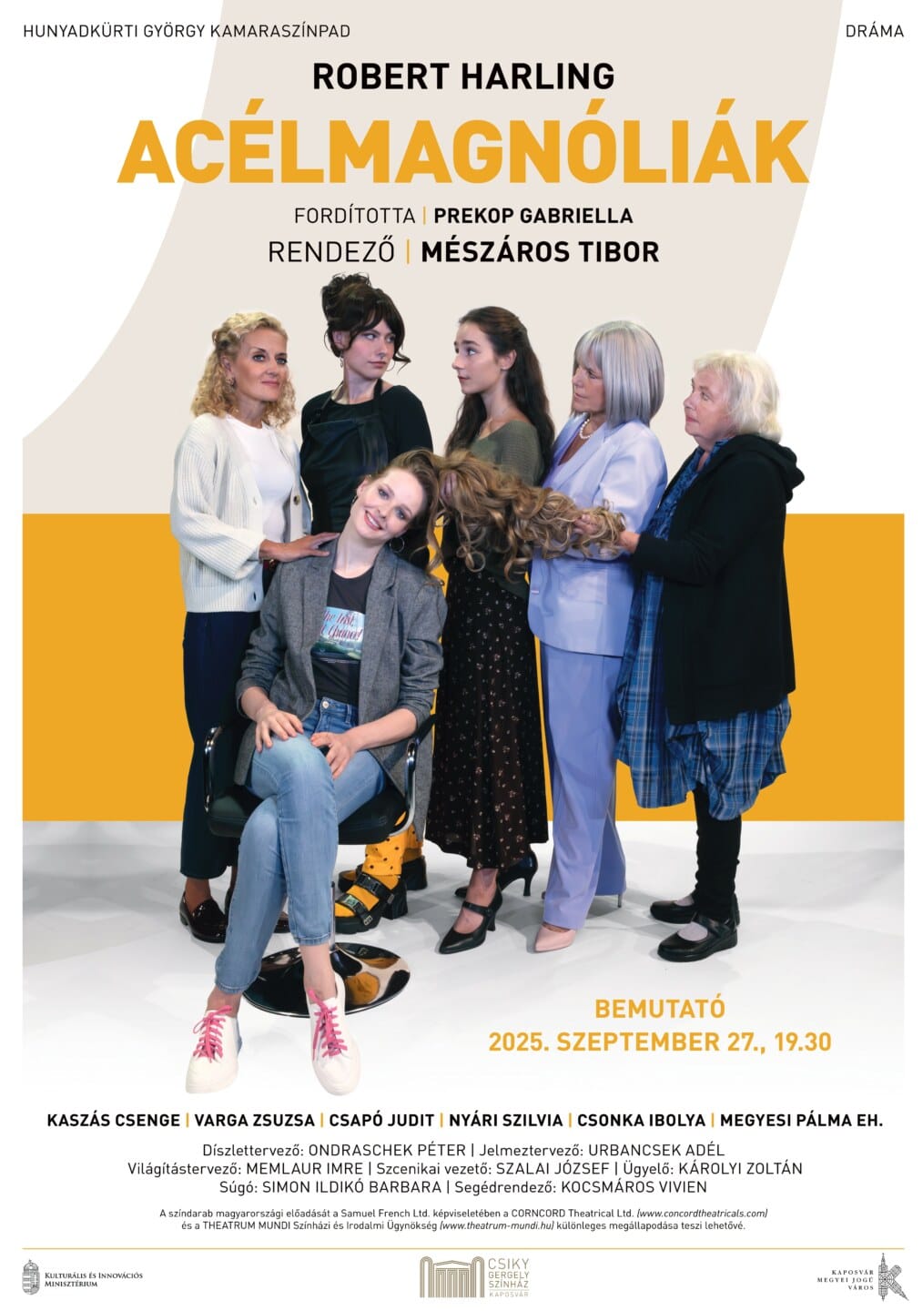 Acélmagnóliák plakát