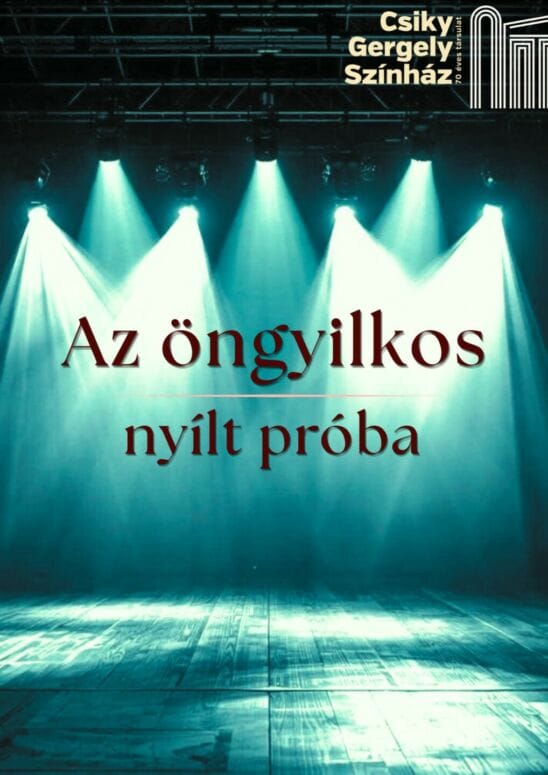 Az öngyilkos nyílt próba plakát
